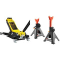 3 Ton Low Profile Aluminum and Steel Floor Jack + Jack Stands D821193