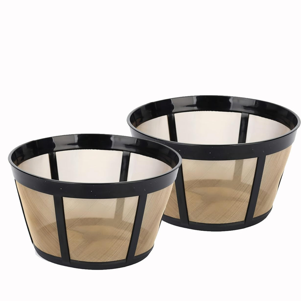 Reusable Stainless Steel Mesh Coffee Filter 2 Pack H913