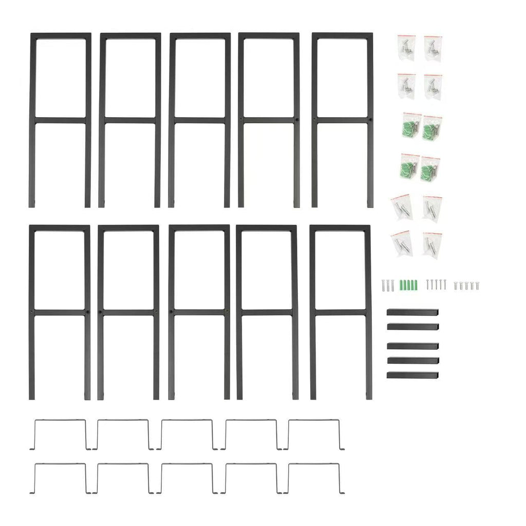 Wall Mount 34 Inch Media Storage Rack D905239