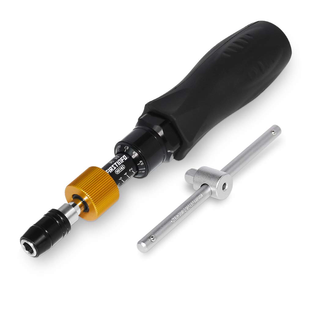 Precision Certified Torque Screwdriver 1-6 Nm with 1/4 Inch Hex Bit Holder F706673