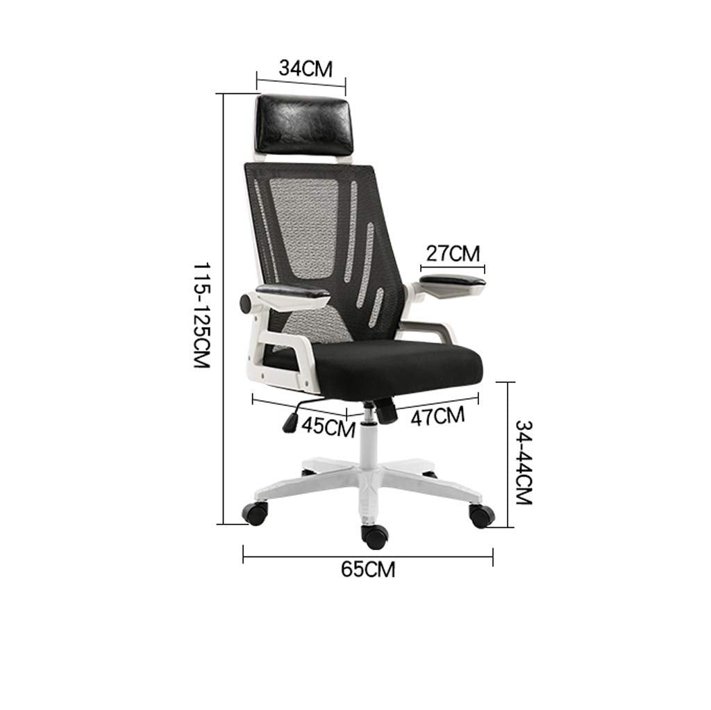 Ergonomic Mesh Office Chair with Tilt Function and Position Lock, Orange L85489