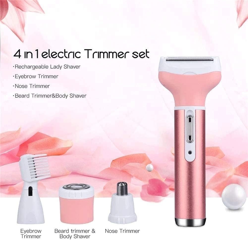 Cordless Rechargeable Wet & Dry Facial Hair Removal Shaver & Trimmer J728