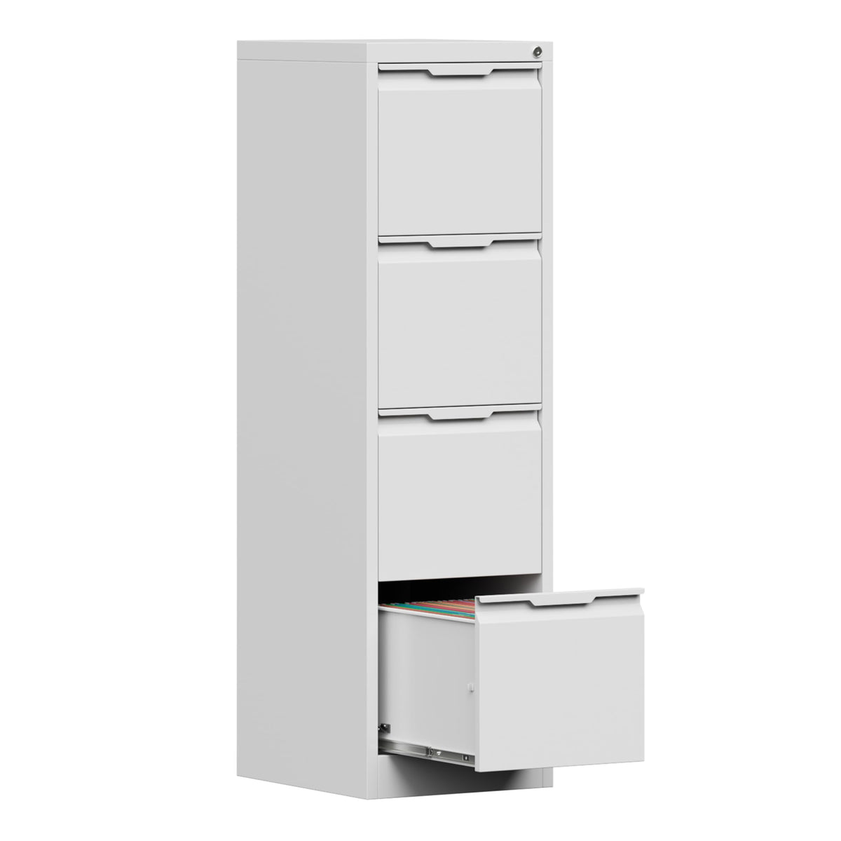4 Drawer Metal File Cabinet with Lock V702