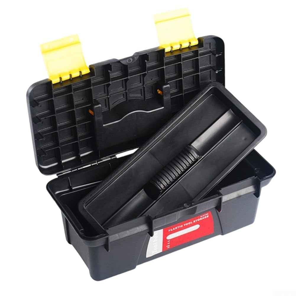 10 Inch Portable Plastic Toolbox with Two Layer Storage A269533