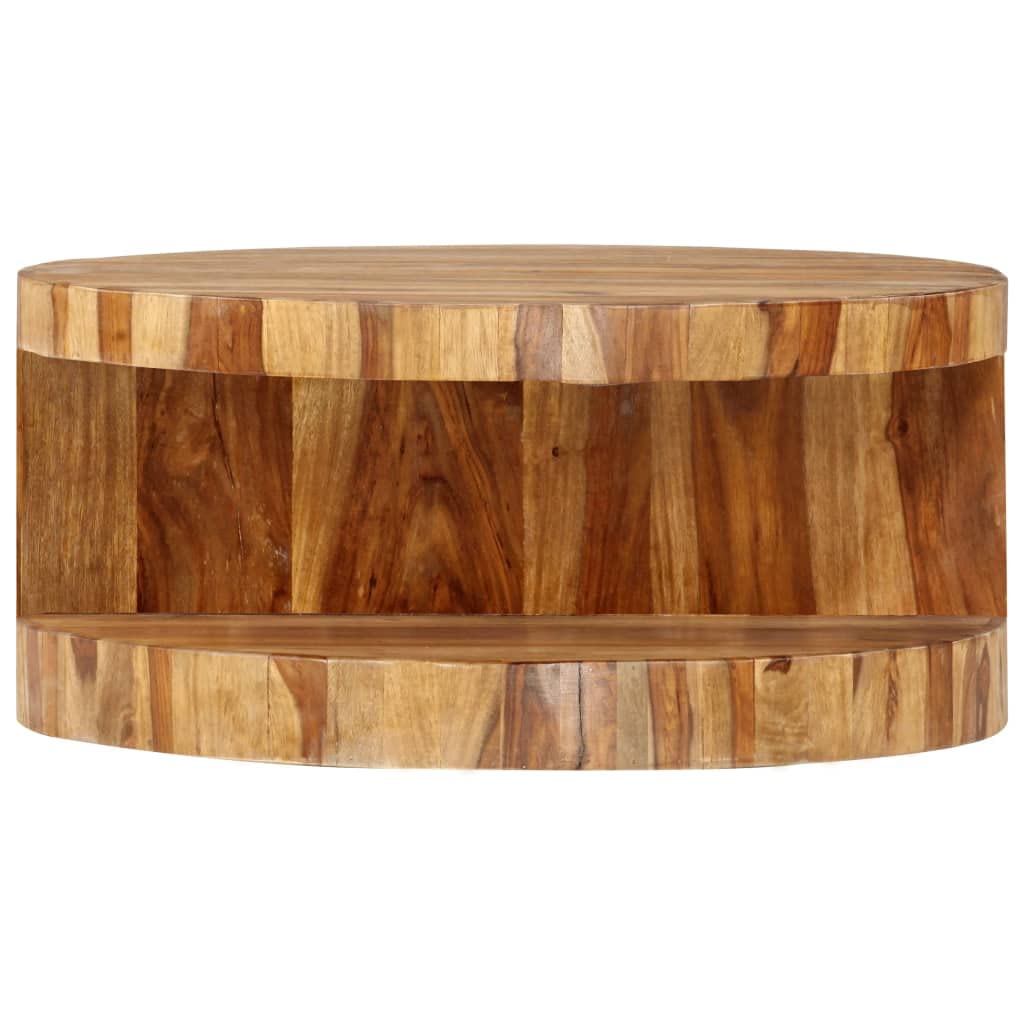 Round Coffee Table with Built-in Storage P84339