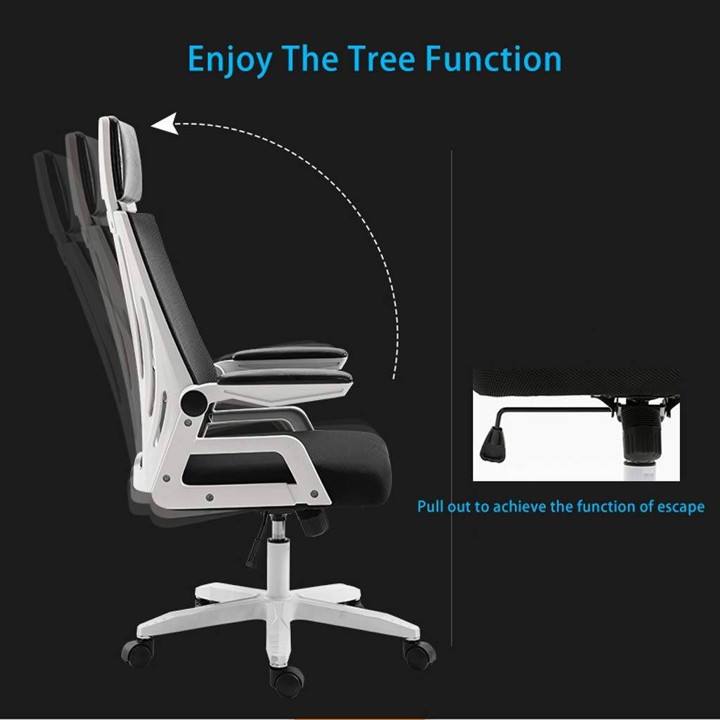 Ergonomic Mesh Office Chair with Tilt Function and Position Lock, Orange L85489