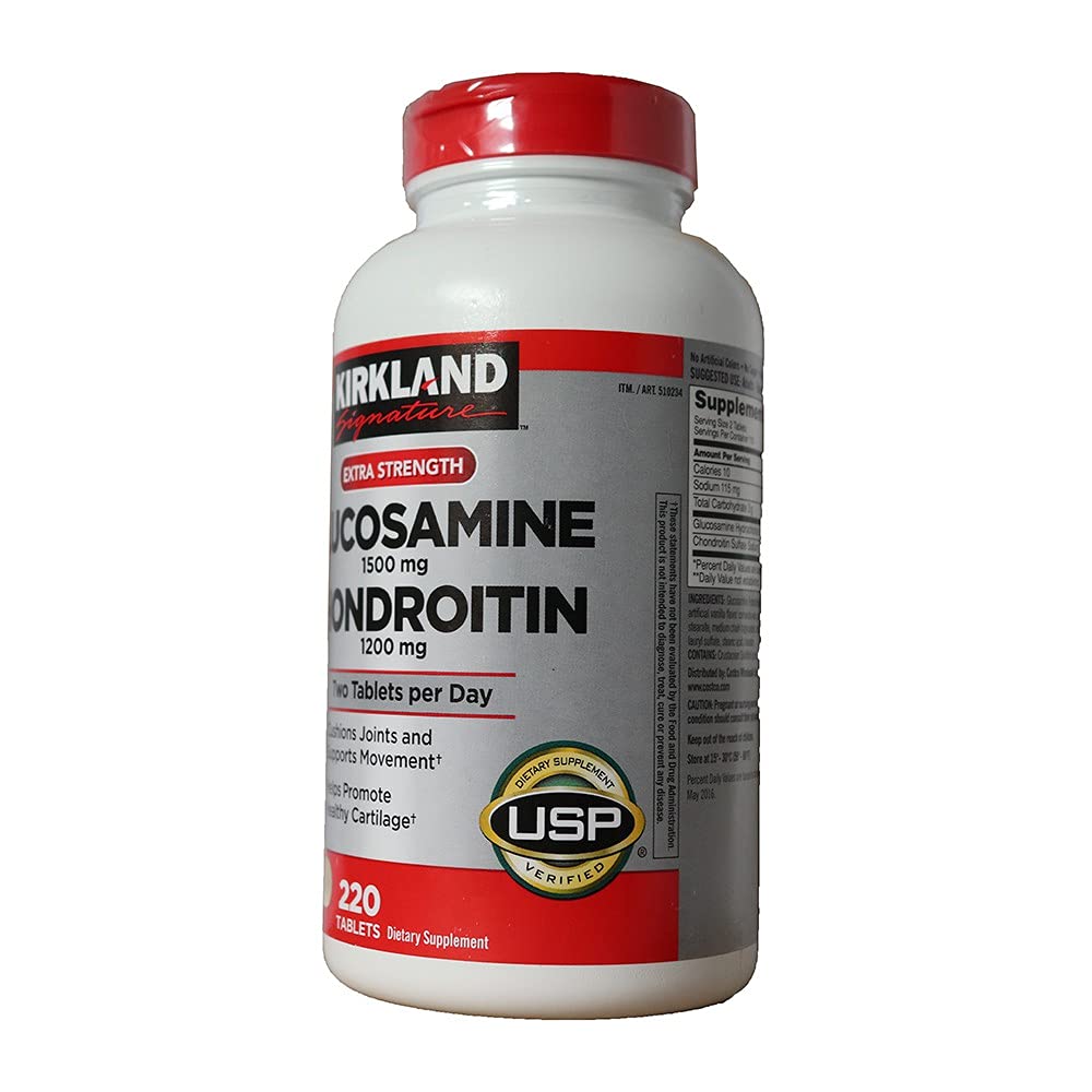Glucosamine & Chondroitin 220 Tablets 4 Pack U4471