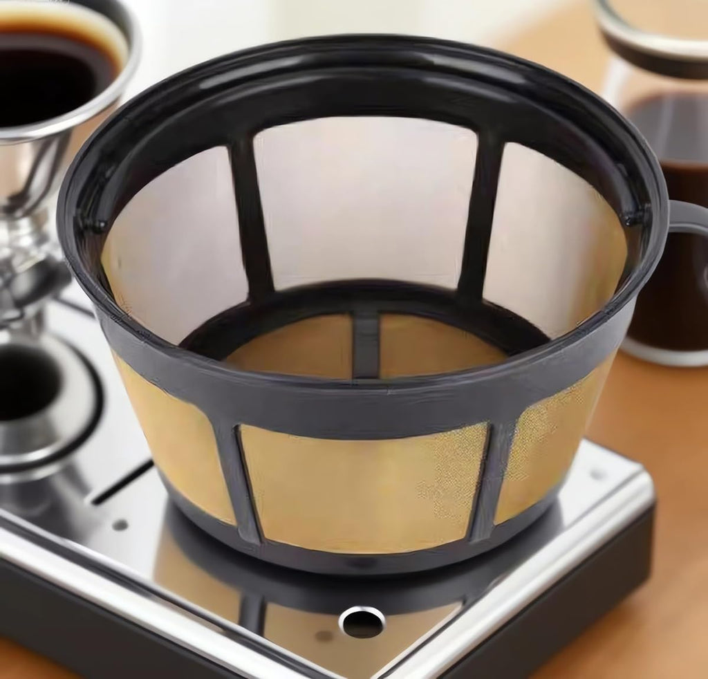Reusable Stainless Steel Mesh Coffee Filter 2 Pack H913