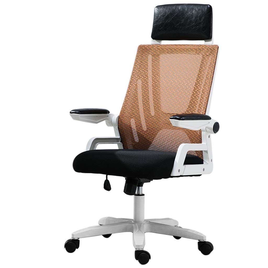 Ergonomic Mesh Office Chair with Tilt Function and Position Lock, Orange L85489