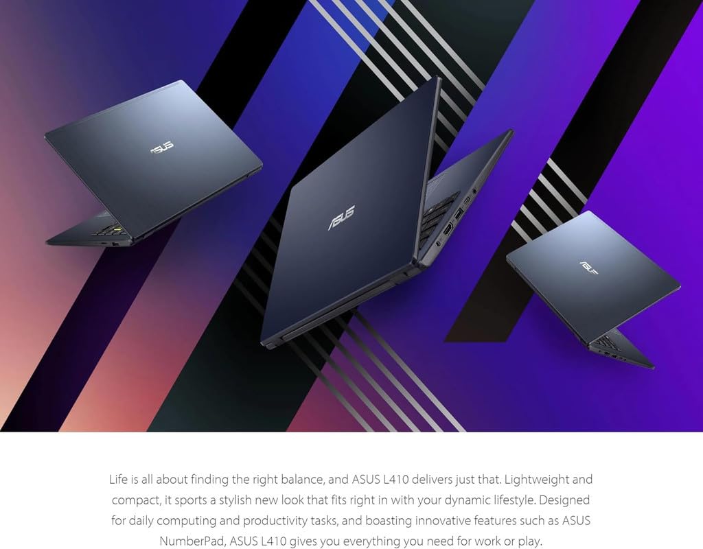 14” FHD Portable Laptop, Dual-Core Intel Celeron N4500, 4GB RAM, 128GB Storage, Windows 11S U80226