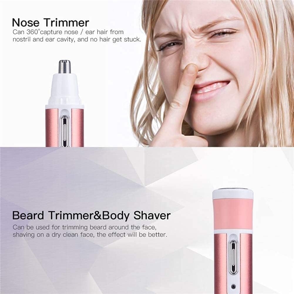Cordless Rechargeable Wet & Dry Facial Hair Removal Shaver & Trimmer J728