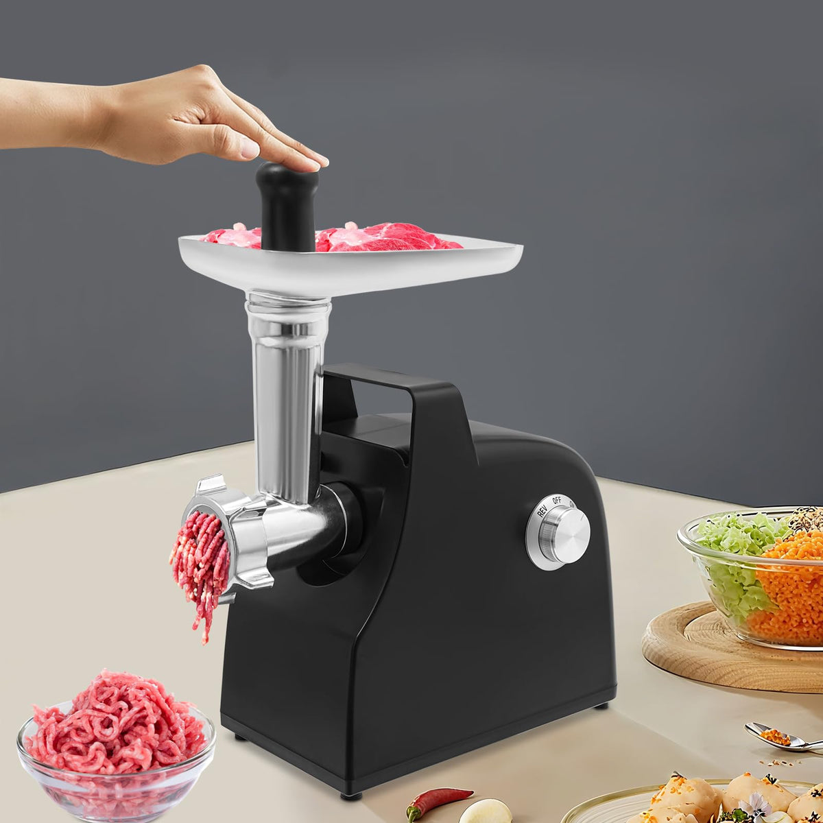 110V 500W Meat Grinder & Tomato Strainer T2961