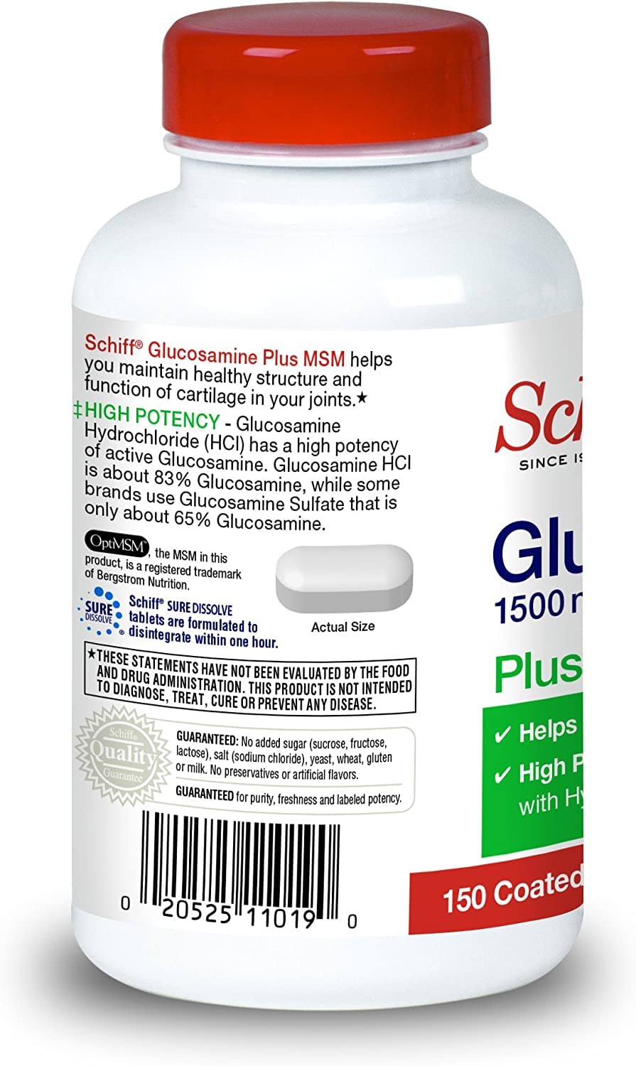 Glucosamine MSM Hyaluronic Acid Joint Supplement U59566