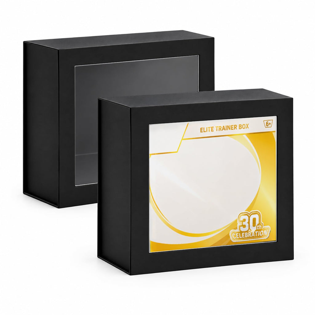 Black Cardboard Magnetic Display Box 4 Pack A125