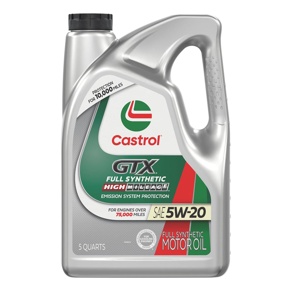 Full Synthetic High Mileage 5W-20 Motor Oil, 5 Quart H642