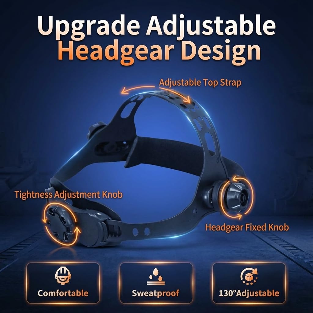 Auto Darkening Welding Helmet True Color Wide View Screen O794
