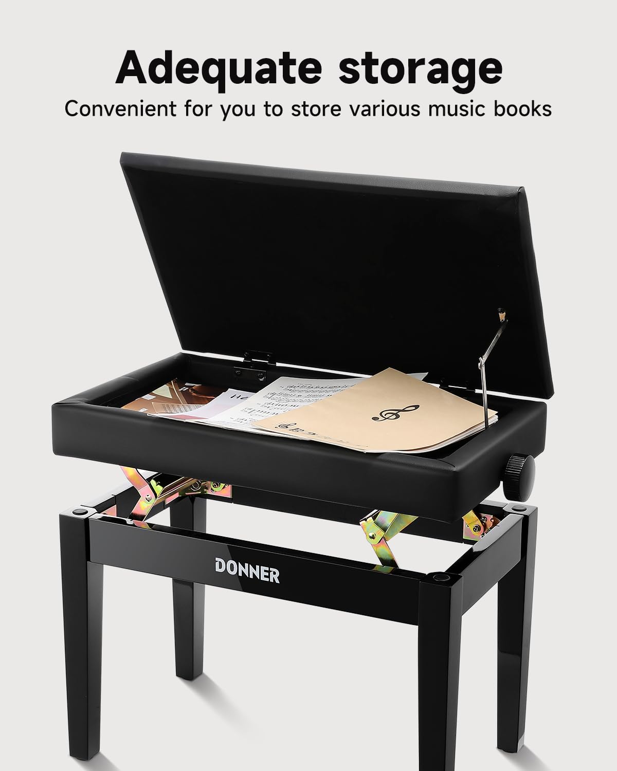 88-Key Weighted Action Digital Piano with Storage Bench F620