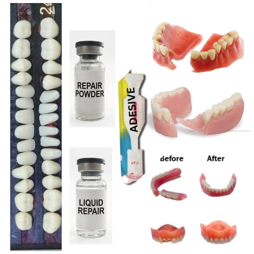 Professional Grade Denture Repair Kit Glue Q372