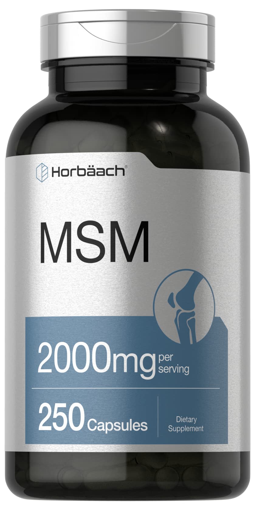 MSM Methylsulfonylmethane 2000mg 250 Capsules U908