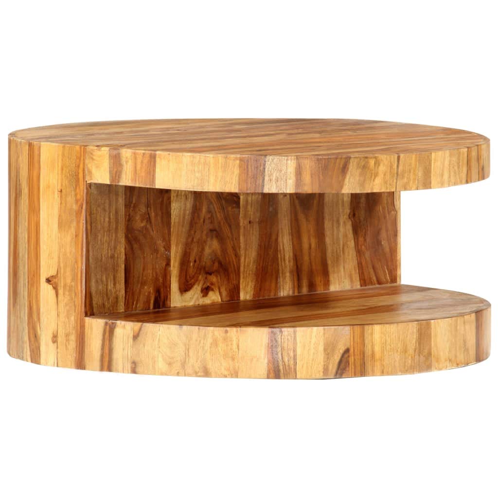 Round Coffee Table with Built-in Storage P84339