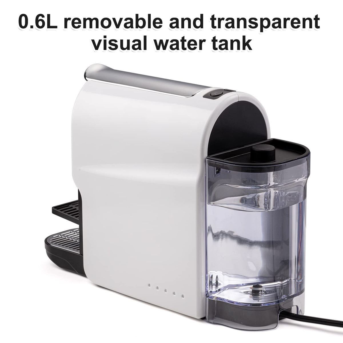 Espresso Pod Machine, 20 Bar, 22oz Removable Water Tank, 1350W O645