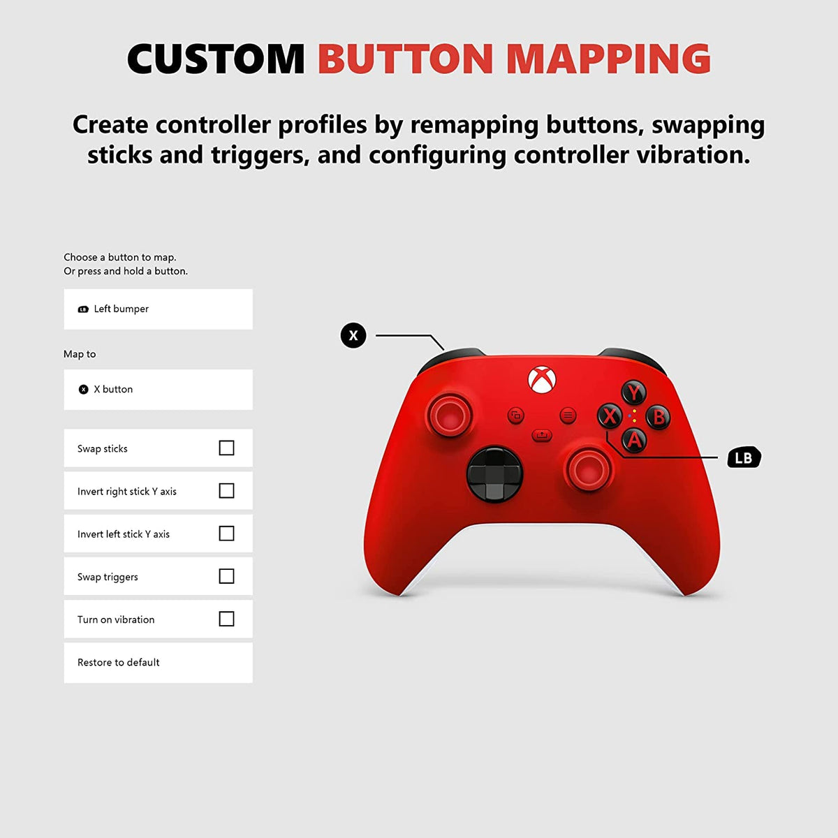 Wireless Gaming Controller Pulse Red S2177