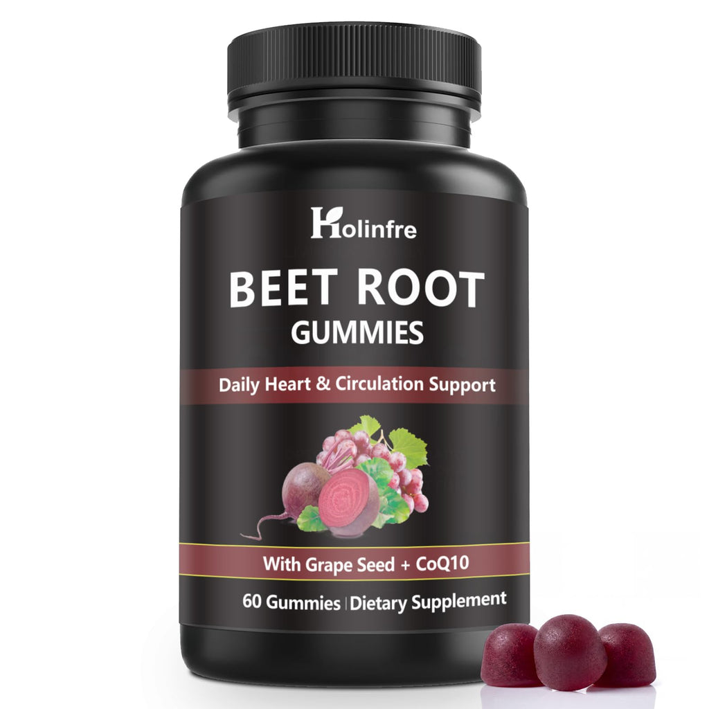 Beet Root Gummies with Grape Seed & CoQ10 N628