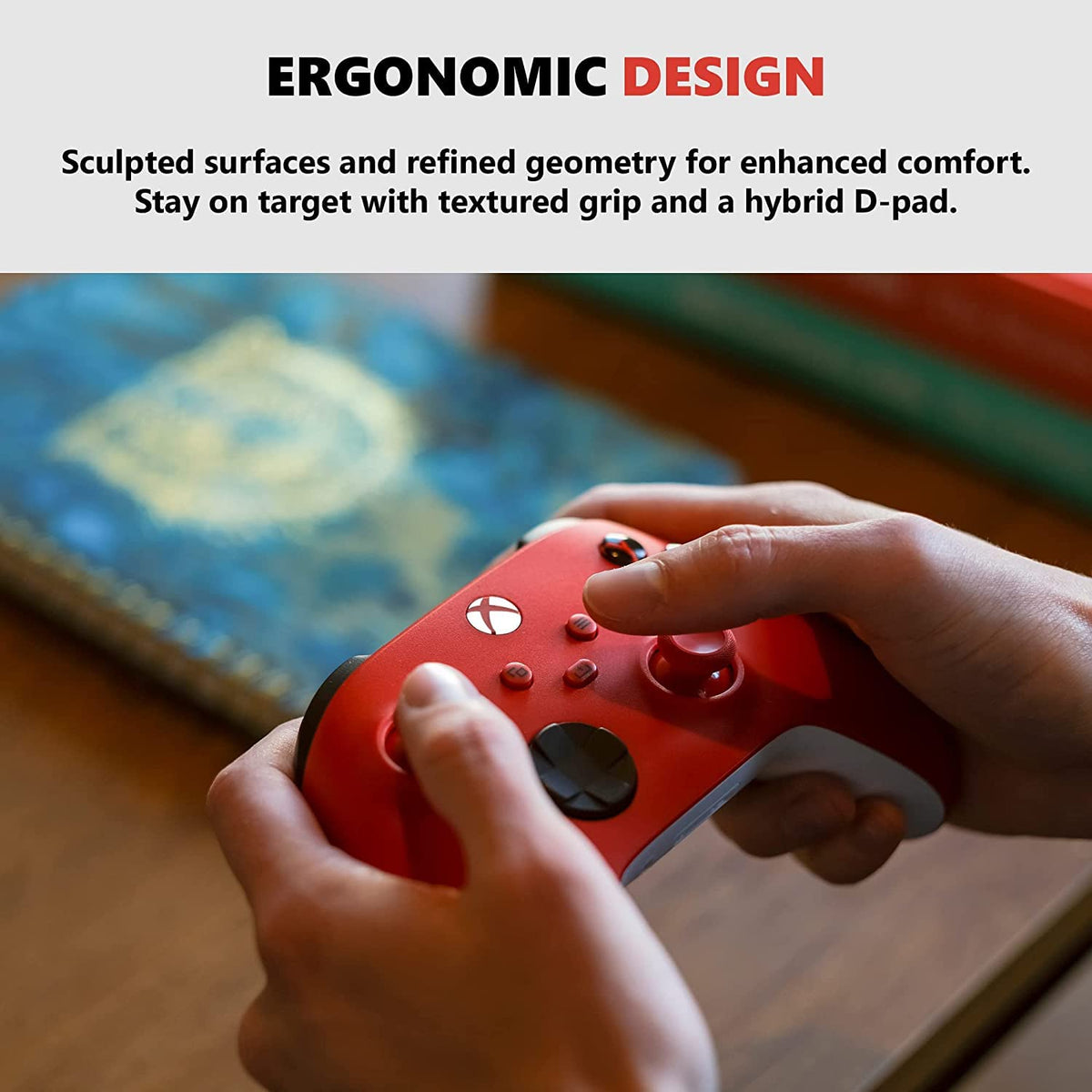 Wireless Gaming Controller Pulse Red S2177