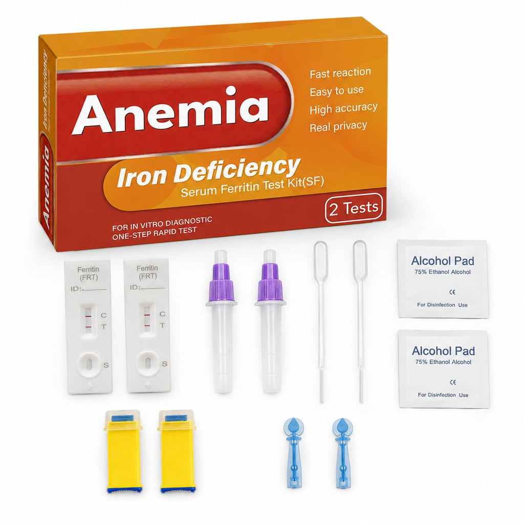 Iron Deficiency at Home Test Kit 2 Pack I66081