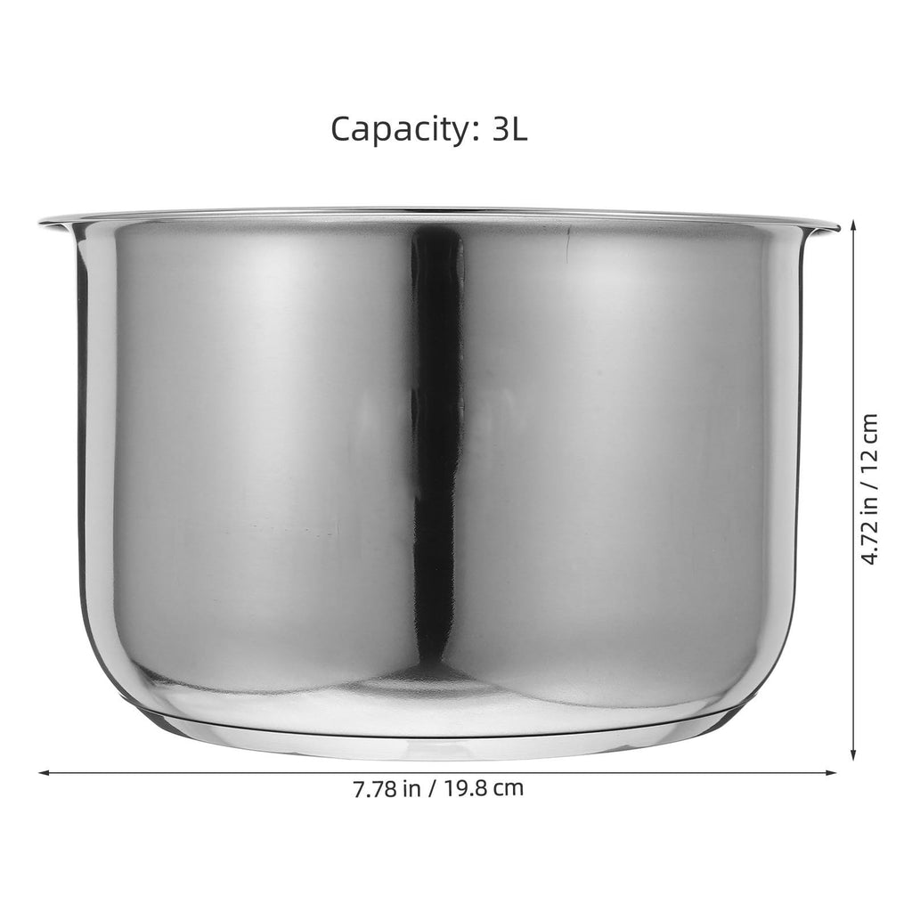 3L Stainless Steel Rice Cooker Inner Pot C945227