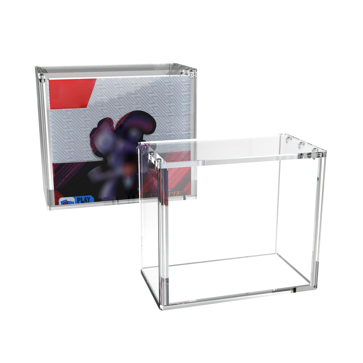 Clear Acrylic Booster Box Case with Magnetic Lid A96253