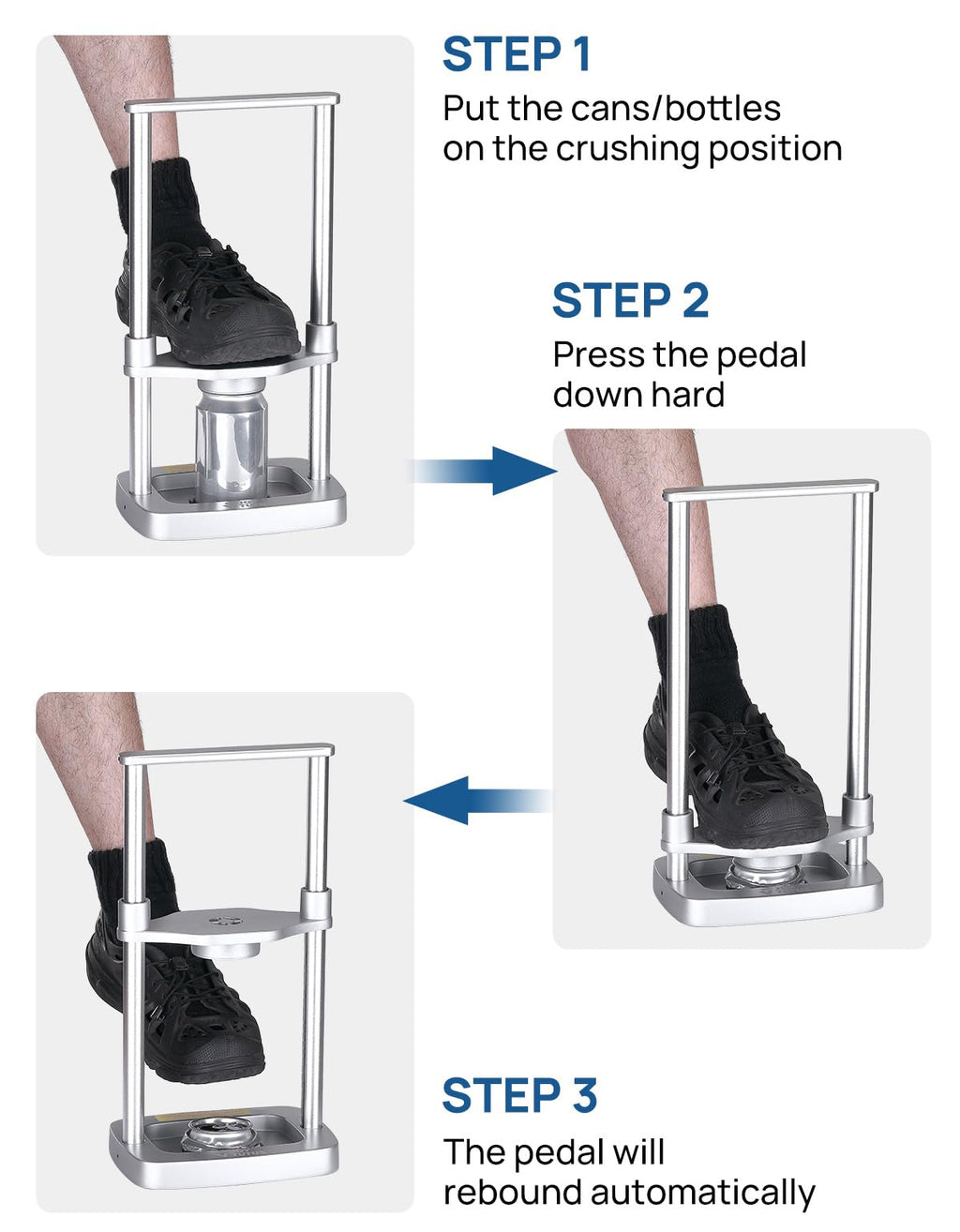 Foot Operated Can Crusher W5758