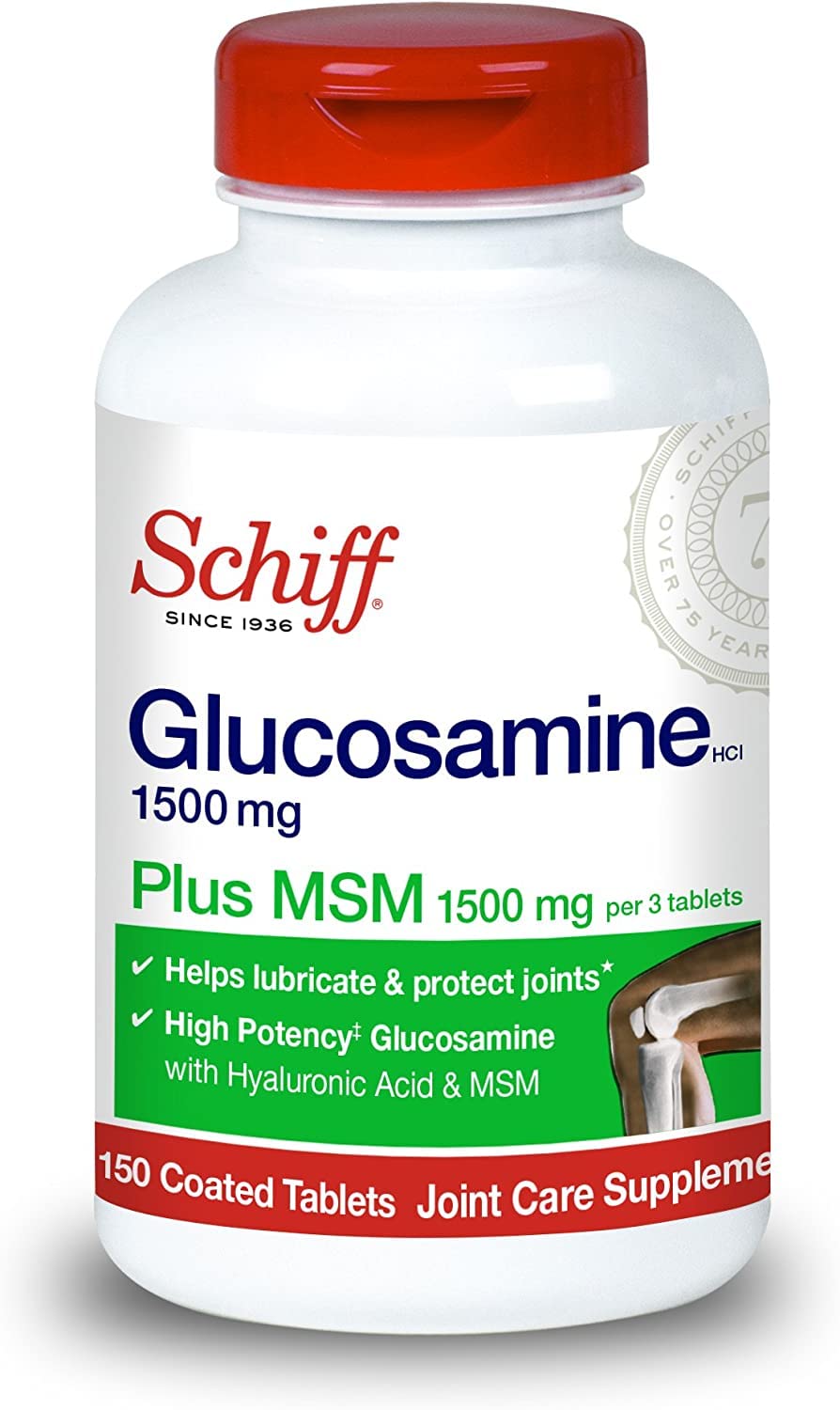 Glucosamine MSM Hyaluronic Acid Joint Supplement U59566