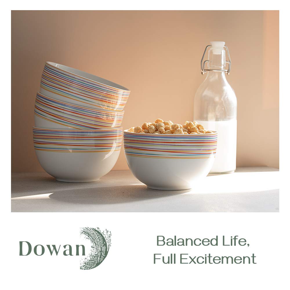 5.8" 30 Ounces Ceramic Bowls Set of 4 A2918