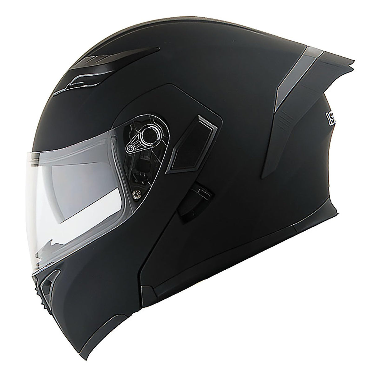 Matt Black XL Modular Full Face Motorcycle Helmet S64145