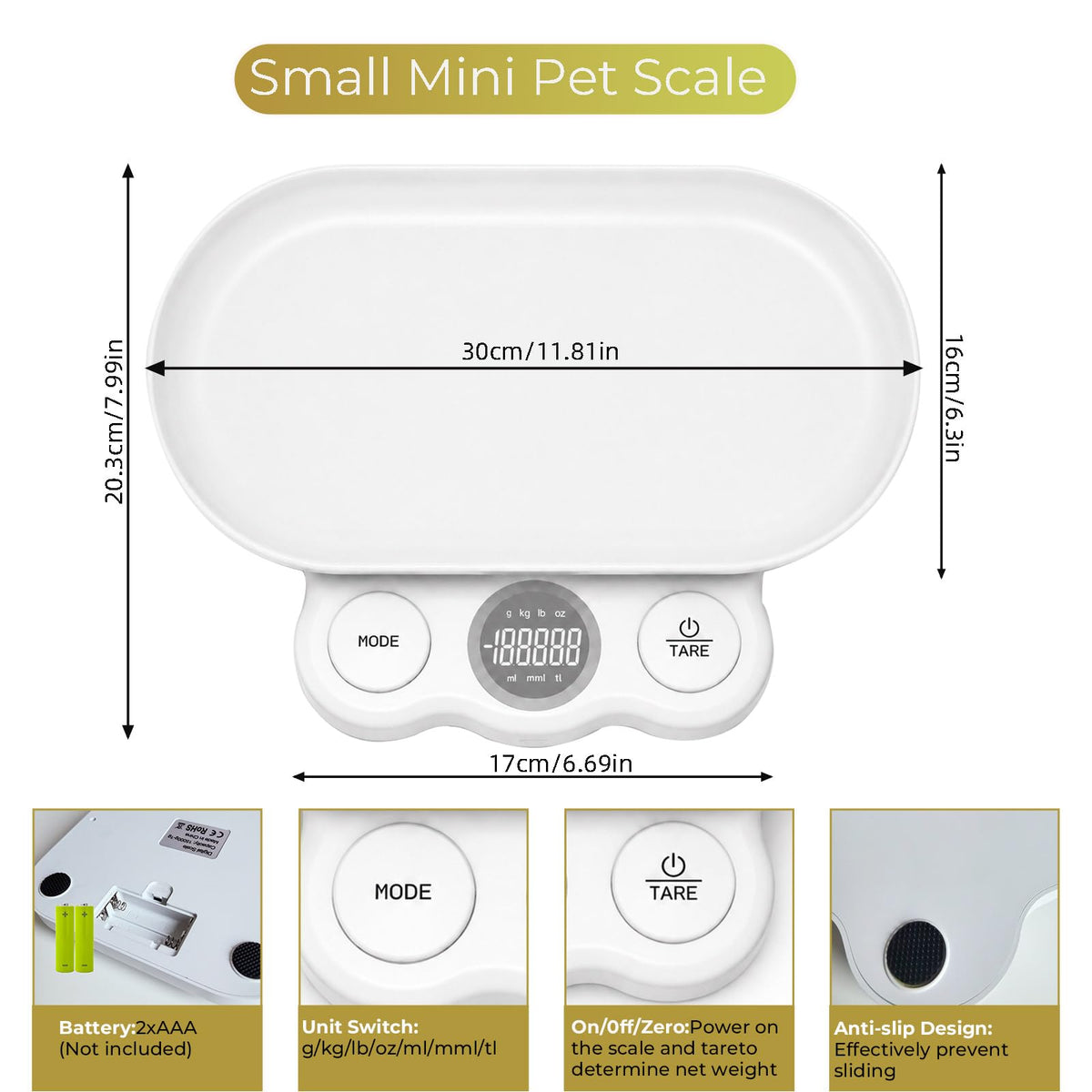Digital Pet Scale C464339