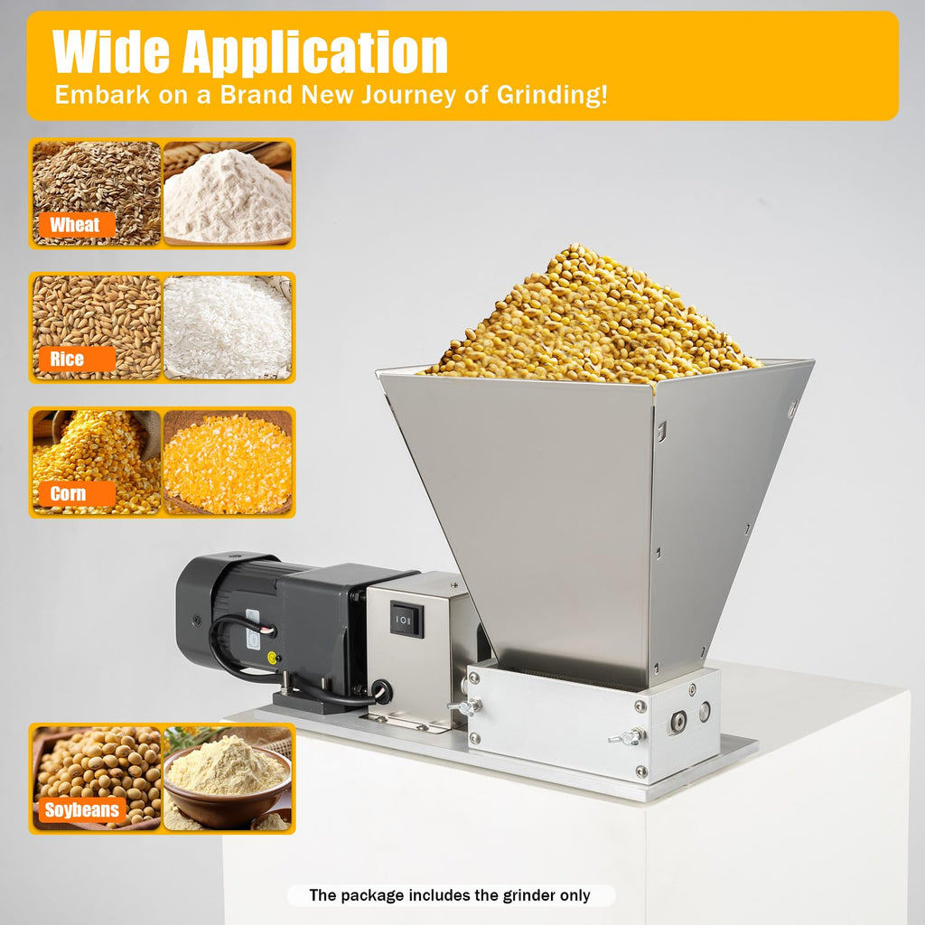 110V 60W Stainless Steel Grain Mill G462498