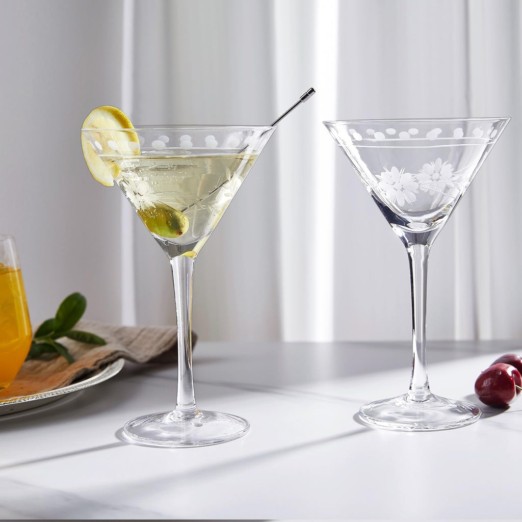 9.6 oz Martini Glasses Set of 4 D391651