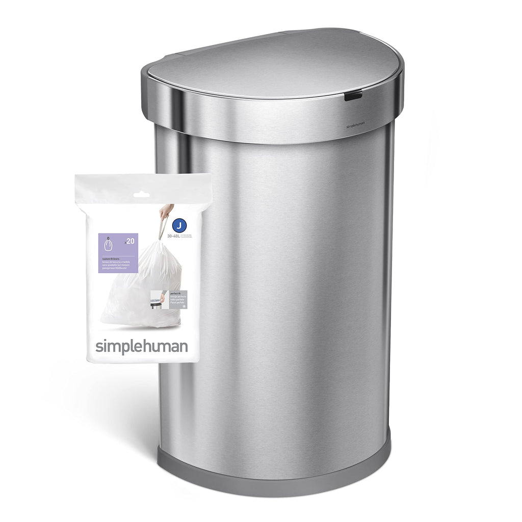 Custom Fit Trash Can Liner, 60 Count, 30-45 Liter A1333