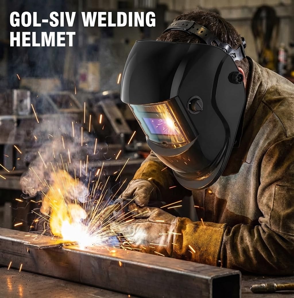 Auto Darkening Welding Helmet True Color Wide View Screen O794