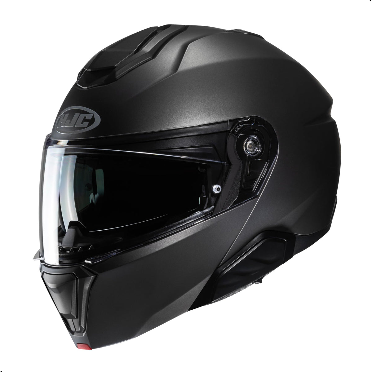 Solid Modular Motorcycle Helmet with Pinlock Shield, DOT Approved, Semi Flat Titanium, X-Large A9063