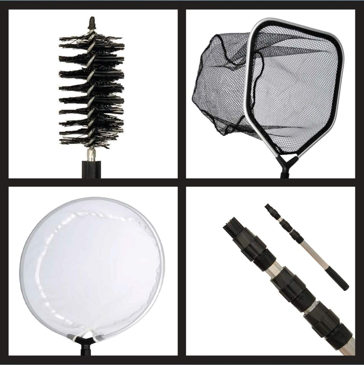 Floating Pond Thermometer & 4-in-1 Pond Cleaning Care Kit P95031