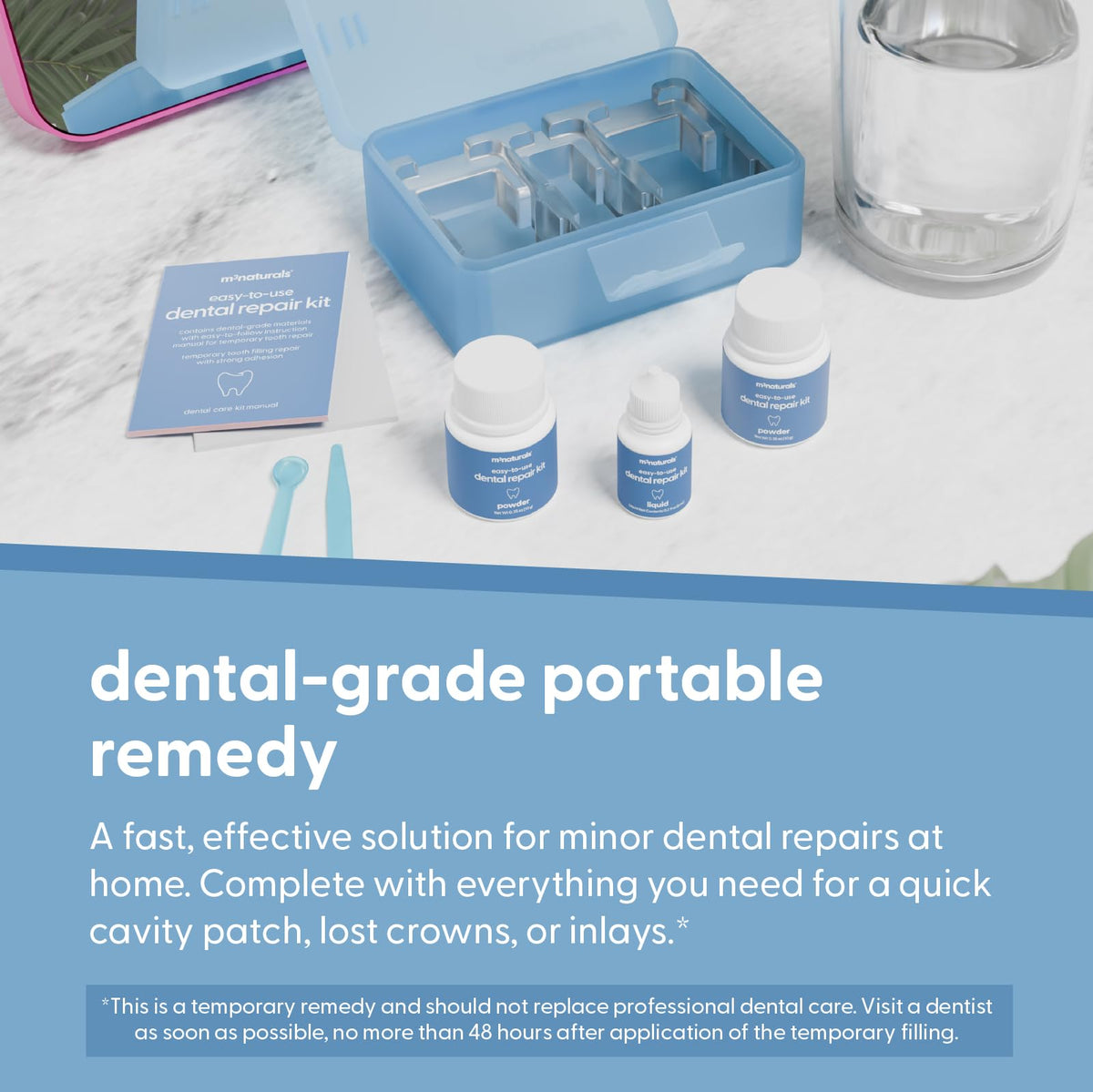 Dental Repair Kit with Travel Case N498