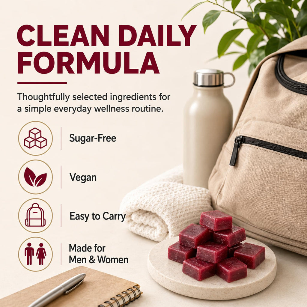 Beet Chews with L-CoQ10 & Grape Seed L642