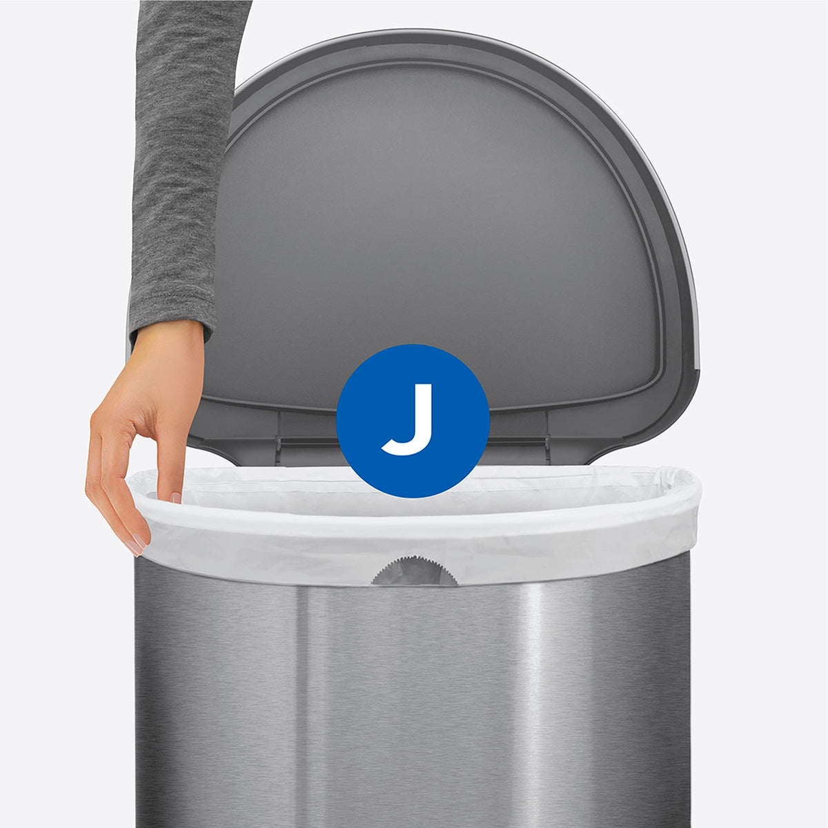 Custom Fit Trash Can Liner, 60 Count, 30-45 Liter A1333