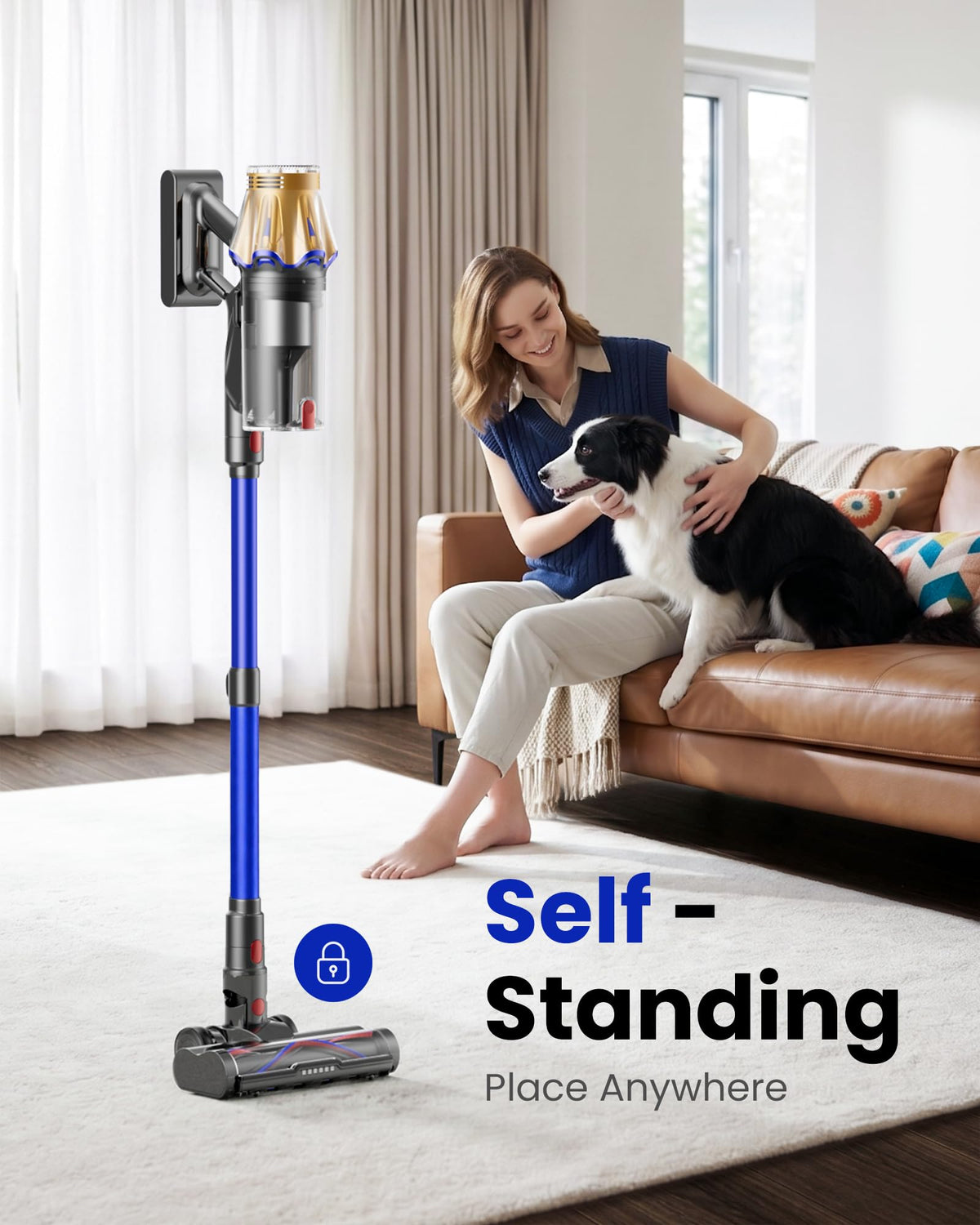 650W 60KPA Cordless Stick Vacuum Cleaner E899229
