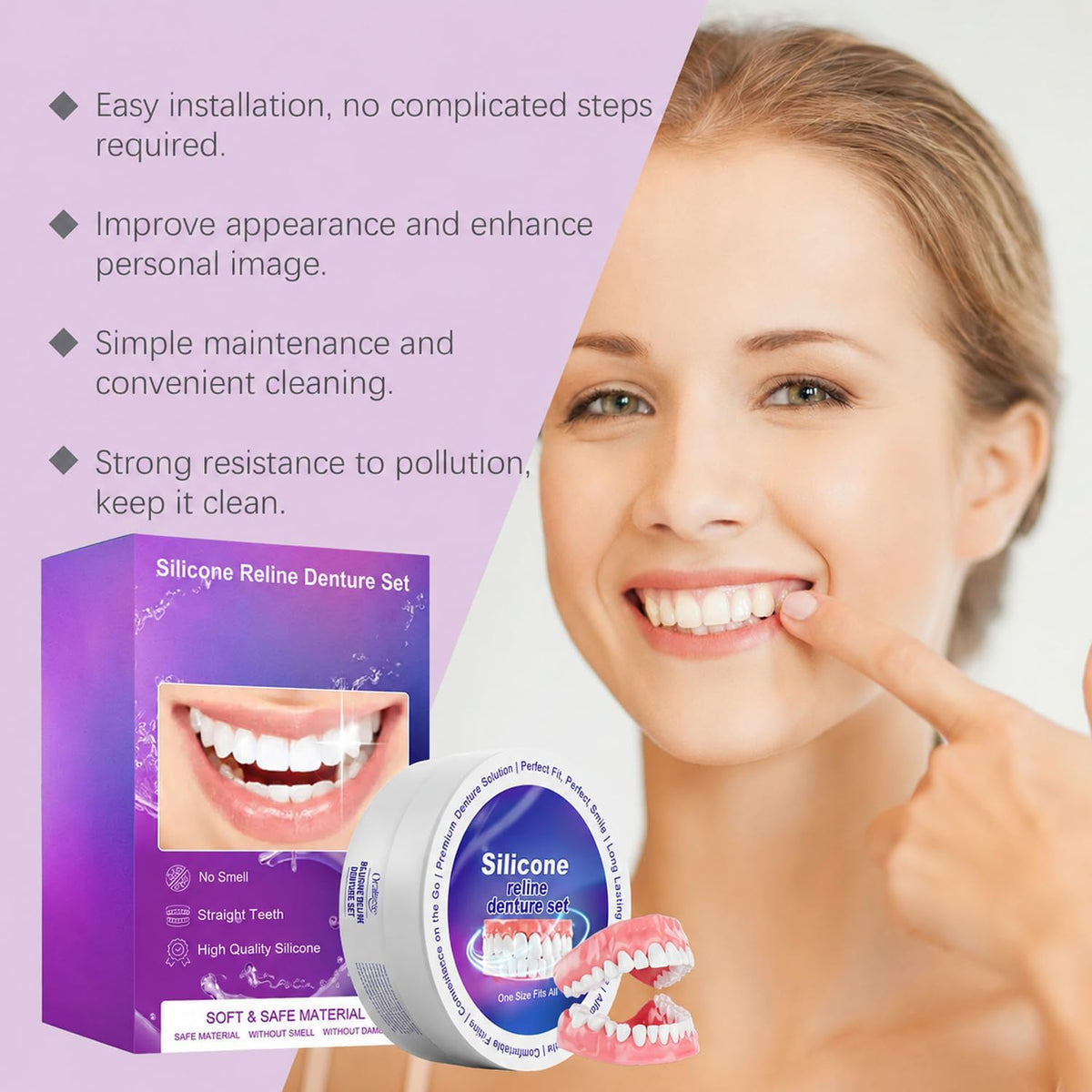 Silicone Denture Reline Kit A713