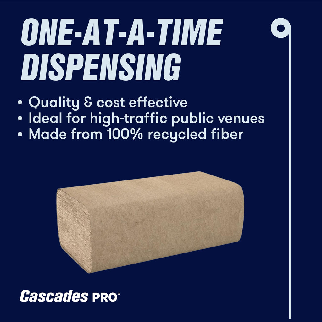 Multifold Paper Towels 250 Sheets 16 Packs Natural Brown A325