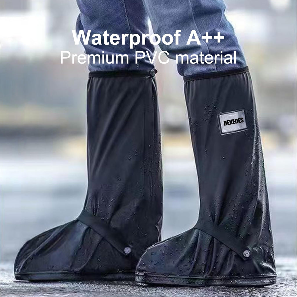 Waterproof Reusable Foldable Shoe Covers with Zipper V711640