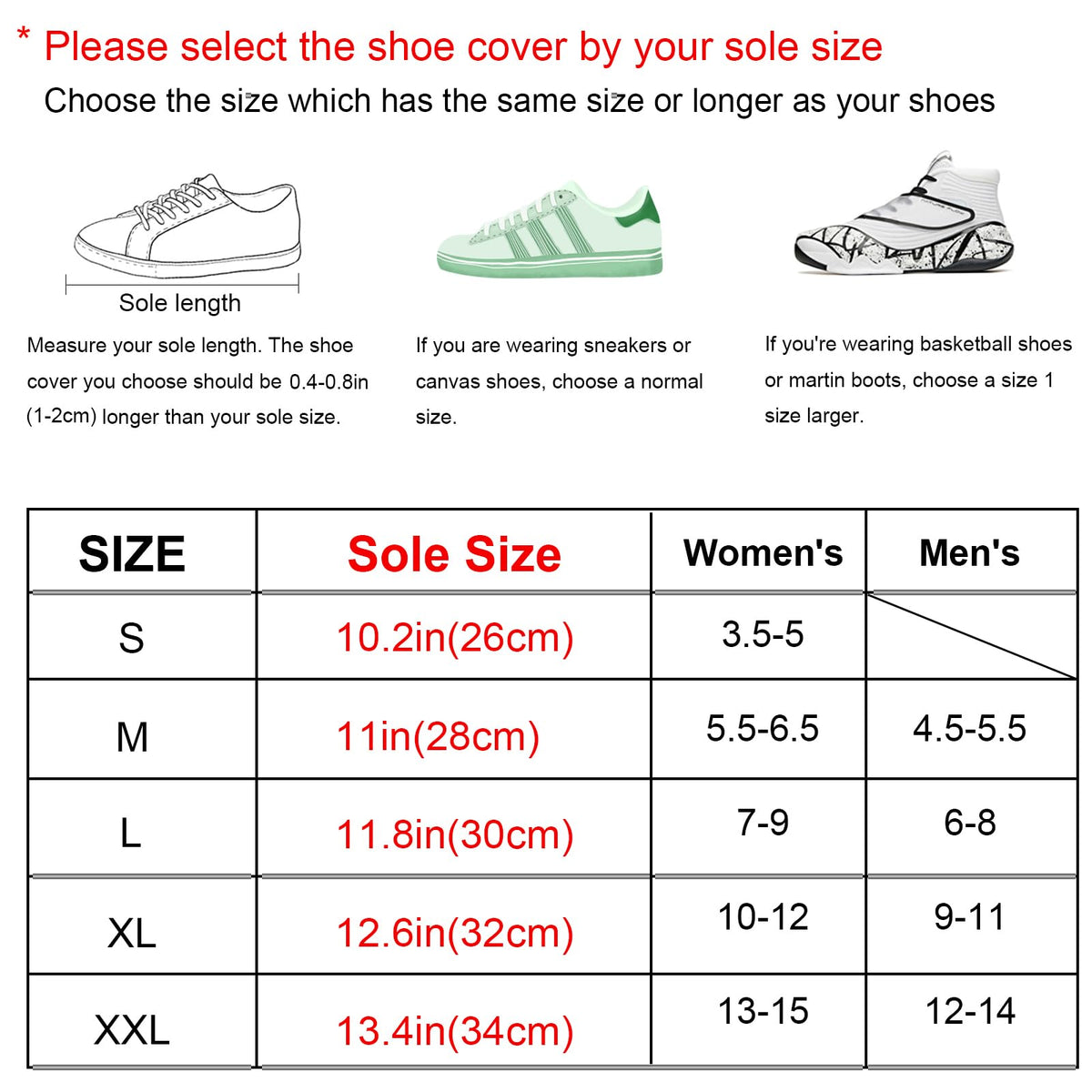 Waterproof Reusable Foldable Shoe Covers with Zipper V711640